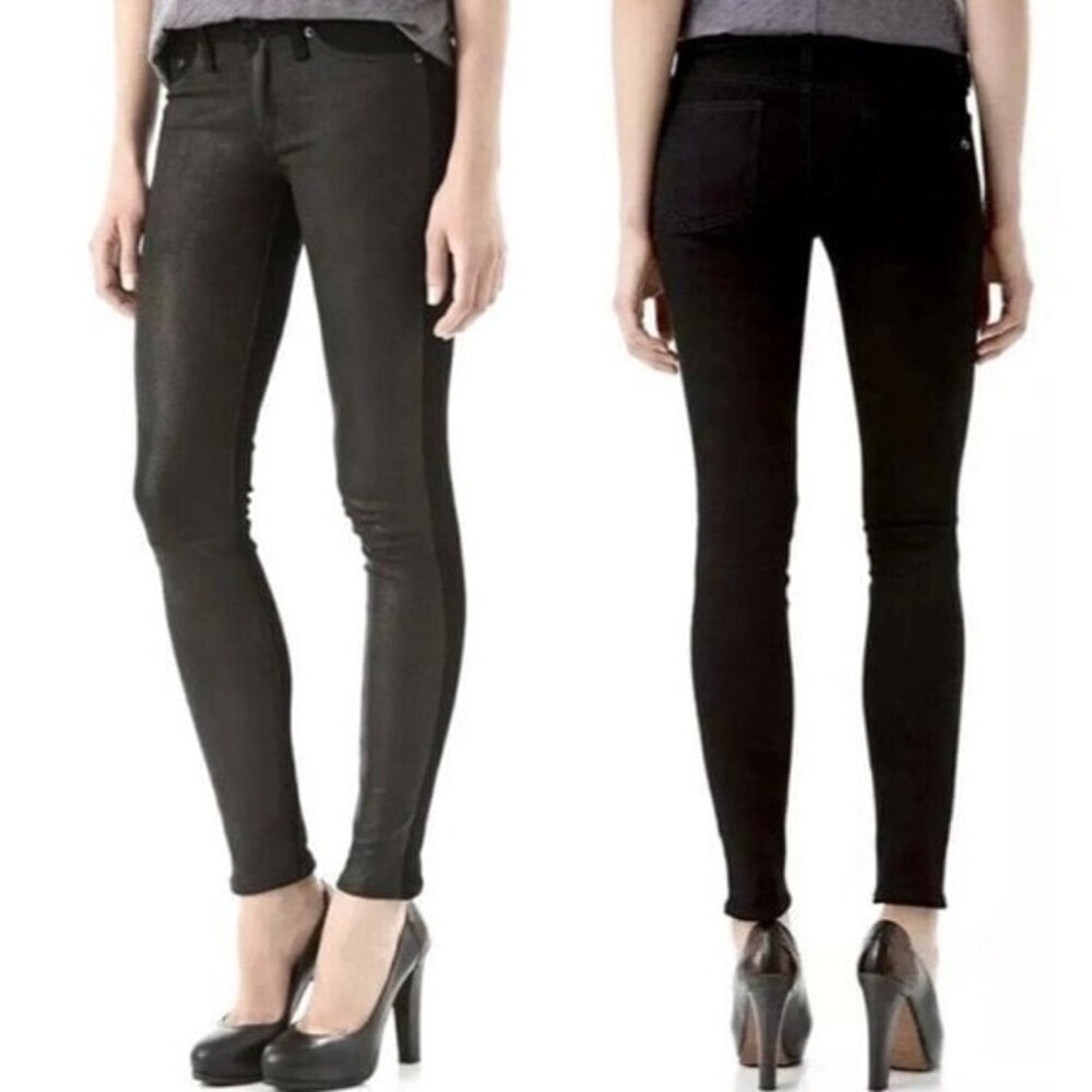 Rag & Bone Hyde Leather Skinny Jeans